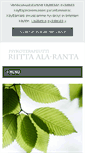 Mobile Screenshot of alarantariitta.fi